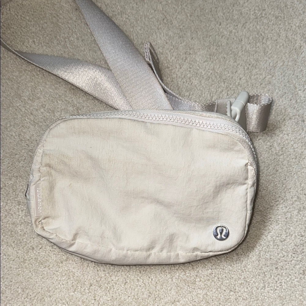lululemon athletica Cream Crossbody Bag